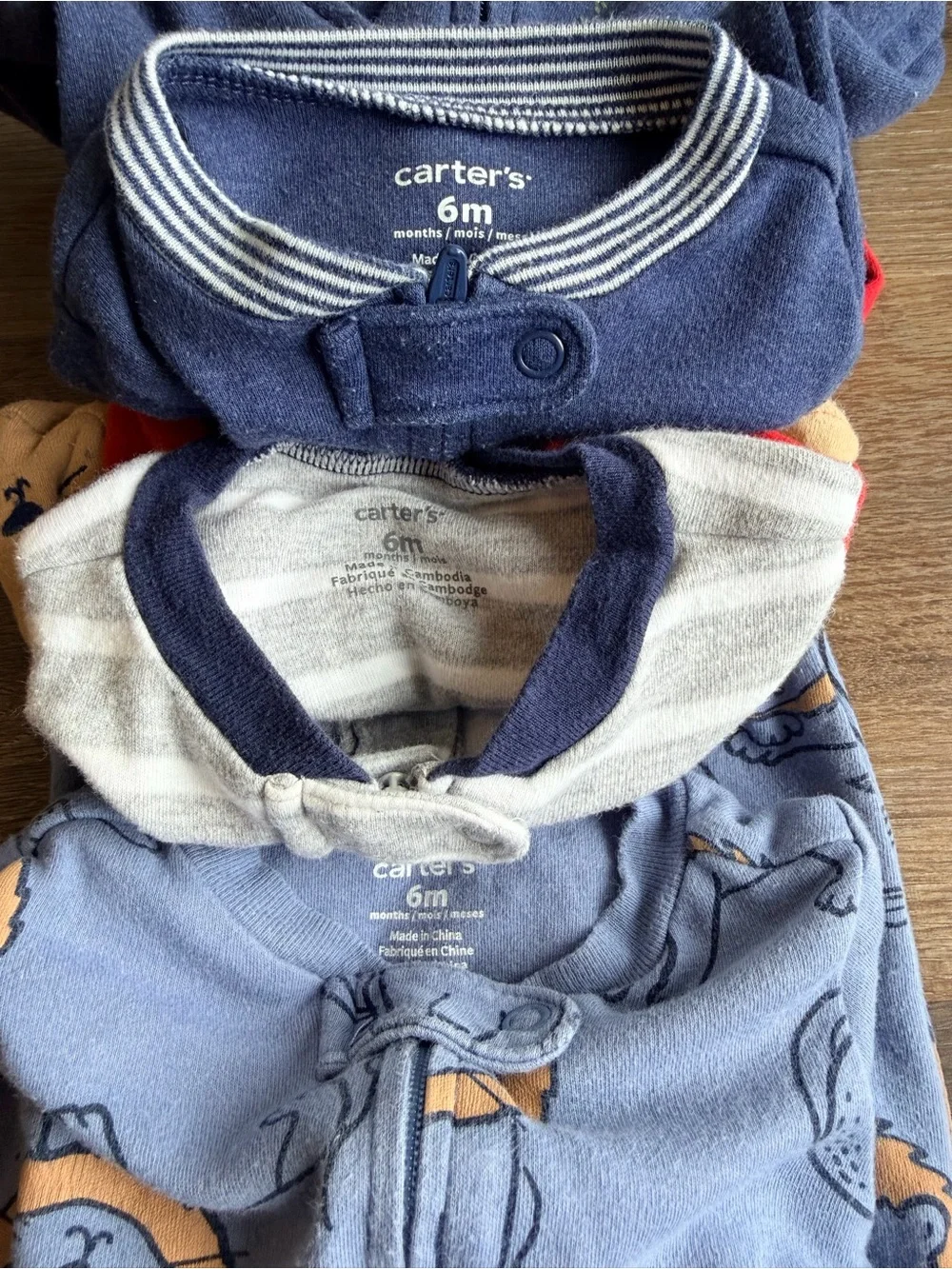 CARTER’S | Sleeper Bundle | Baby Pajamas | Fleece Footed PJs